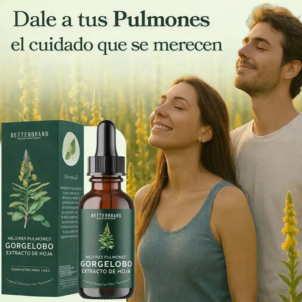 Extracto Natural de Gordolobo — Limpieza Pulmonar